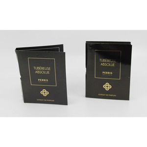 Set of 2 NEW PERRIS Monte Carlo TUBEREUSE ABSOLUE EXTRAIT de Parfum Sample 2 ml